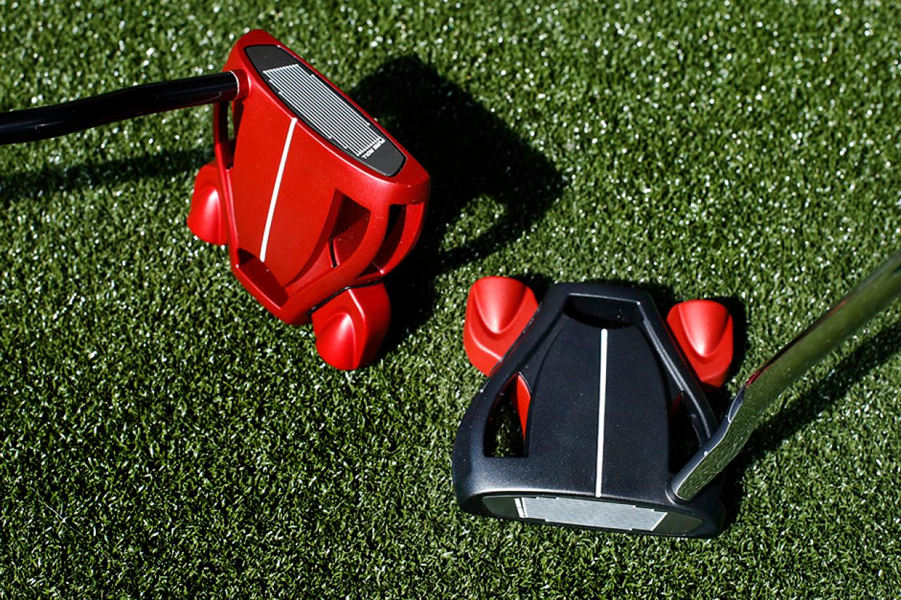 Simply red: Day's prototype TaylorMade Spider putter coming to